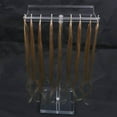 thumbnail image 4 of Acrylic Wig Stand, Easy Installation Double Sided Heightened Hair Extension Holder Reusable  for Home, 4 of 7