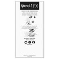 thumbnail image 4 of Stencil1FX Mary Jane Makeup Stencil Durable Quality Reusable Stencils United States Stencil America for Parades, Parties and More!, 4 of 9