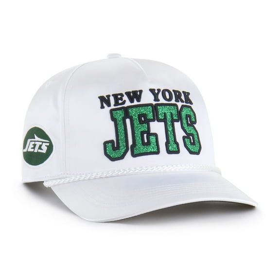 Women's '47  White New York Jets Outspoken Hitch Adjustable Hat