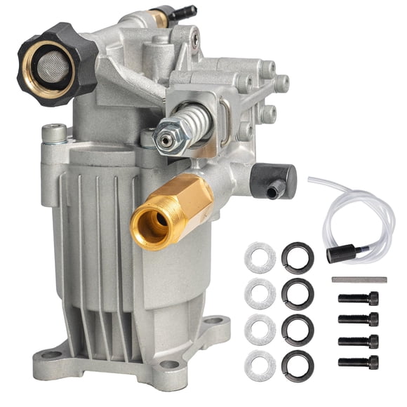 Bomba para hidrolavadora Hourleey 3400 PSI 2.5 GPM eje de 3/4"