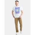 thumbnail image 2 of Men's and Big Men's Positive Energy Cotton Graphic Tee, Size S-3XL, 2 of 5