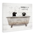 thumbnail image 3 of Stupell Industries Eclectic Happiness is a Bubble Bath Dogs Canvas Art, 20 x 16, by Lori Deiter, 3 of 8