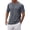 Dark Gray, variant on Men's Athletic Performance T Shirt For Summer Active Wear Comfortable Round Neck Sports Shirt For Running And Fitness