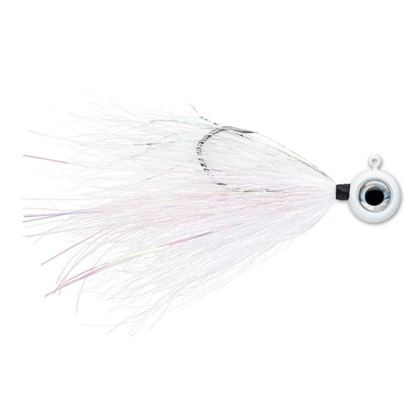 VMC MTJ38-FT <br>Gabarit de queue de lune, 3/8 oz, blanc, paquet de 2 Garbait de queue de lune, Blan