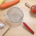 thumbnail image 4 of Coofit Double Fine Mesh Strainer Stainless Steel Wire Sieve Sifter with Plastic Handle, 4 of 10