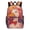 HuWng-3, variant on Dapper Duck Floral Watercolor Art Teenage Backpack Middle Students Bookbag Outdoor Daypack
