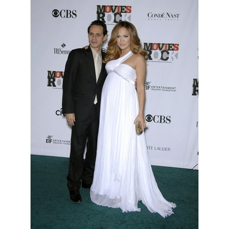 Marc Anthony Jennifer Lopez At Arrivals For Conde Nast Movies Rock - A Celebration Of Music In Film The Kodak Theatre Los Angeles Ca December 02 2007 Photo By Michael GermanaEverett