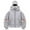 Z1-Light Gray, variant on larppty Womens Masked Hoodie,Warm Hoodie Sweatshirt Wind Resistant Athletic Coat (White, XL)