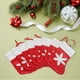 thumbnail image 4 of 24 mini calcetines navideños con forma de copo de nieve, ideales para decorar dulces y aperitivos. Perfectos para fiestas., 4 of 8