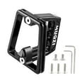 thumbnail image 2 of Aluminum Front Carrier Block Bag Bracket Rack Holder Mount Cycling Accessory Black, 2 of 10