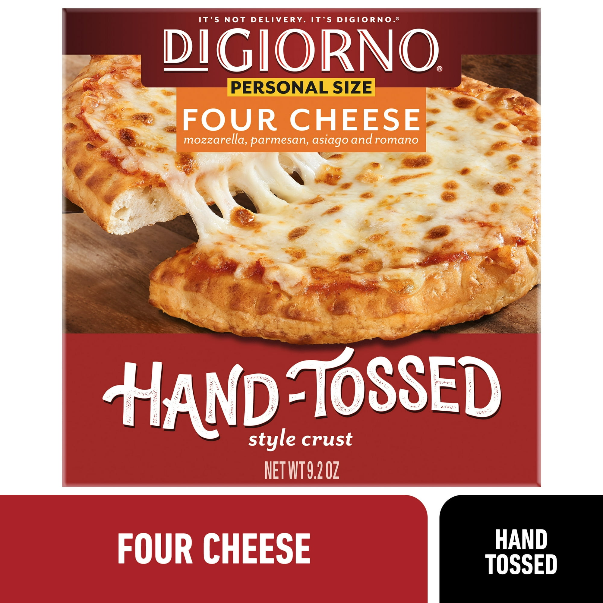 DiGiorno Frozen Pizza, Mini Four Cheese Personal Pizza, 9.2 oz (Frozen)
