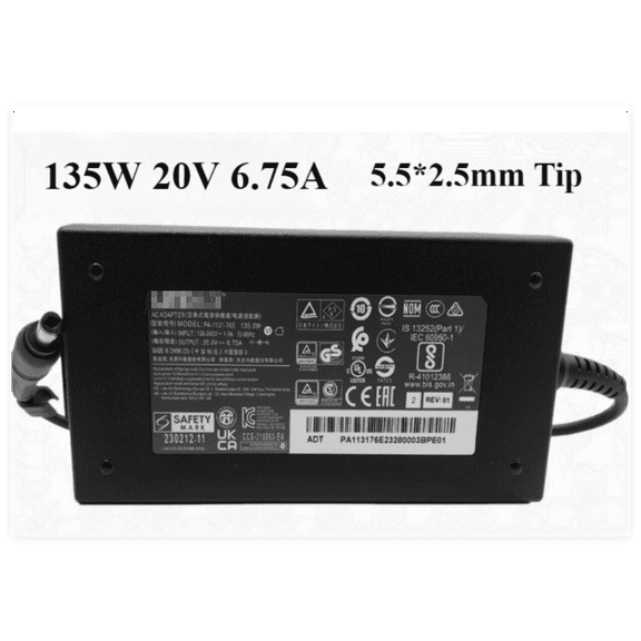 20V 6.75A 135W Laptop Charger PA-1131-76E 5.5*2.5mm Tip  Power Adaper