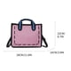 thumbnail image 5 of Bolsa de Cruzada, Bolso de Hombro con Apariencia Alta, Estilo Femenino, Cute Portable Commuting Shoulder Bag, for Office, Metal Frame, Foldable, Durable, Lightweight, for Women, High-Volume, 5 of 7