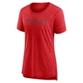 thumbnail image 2 of Women's  Red Detroit Red Wings Slow Whistle Tri-Blend T-Shirt, 2 of 3