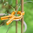 thumbnail image 1 of Clips Réutilisables Clips de Jardin Clips Fixes Clips de Support pour Tomates Clips de Fixation pour Vigne Verte pour Escalade Vert (12 Pcs) Pack de Clips, 1 of 3