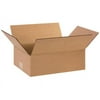 Office Depot® Brand Flat Boxes, 12" x 9" x 4", Kraft, Pack Of 25