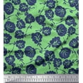thumbnail image 1 of Soimoi Poly Georgette Fabric Artistic Floral Print Sewing Fabric Yard 52 Inch Wide, 1 of 5