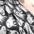thumbnail image 3 of Black Halloween White Ghosts Blanket,Comfortable Soft Flannel Throw Blanket,All Season,Warm Lightweight Blankets for Sofa Bed Couch Living Room Chair,60"x80", 3 of 4