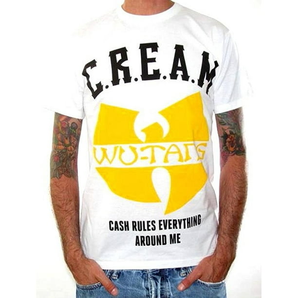 Fea Wu Tang Clan Cream Wu T Shirt Walmart Com Walmart Com
