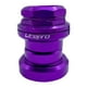 thumbnail image 1 of Juego de dirección externo premium para bicicleta de montaña de 1 1/8" de aleación de aluminio, cartucho sellado de 34 mm Púrpura, 1 of 3