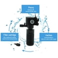 thumbnail image 7 of Windfall 3 in 1 3W Mini Aquarium Fish Tank Filter Water Purifier Submersible Oxygen Pump, 7 of 7