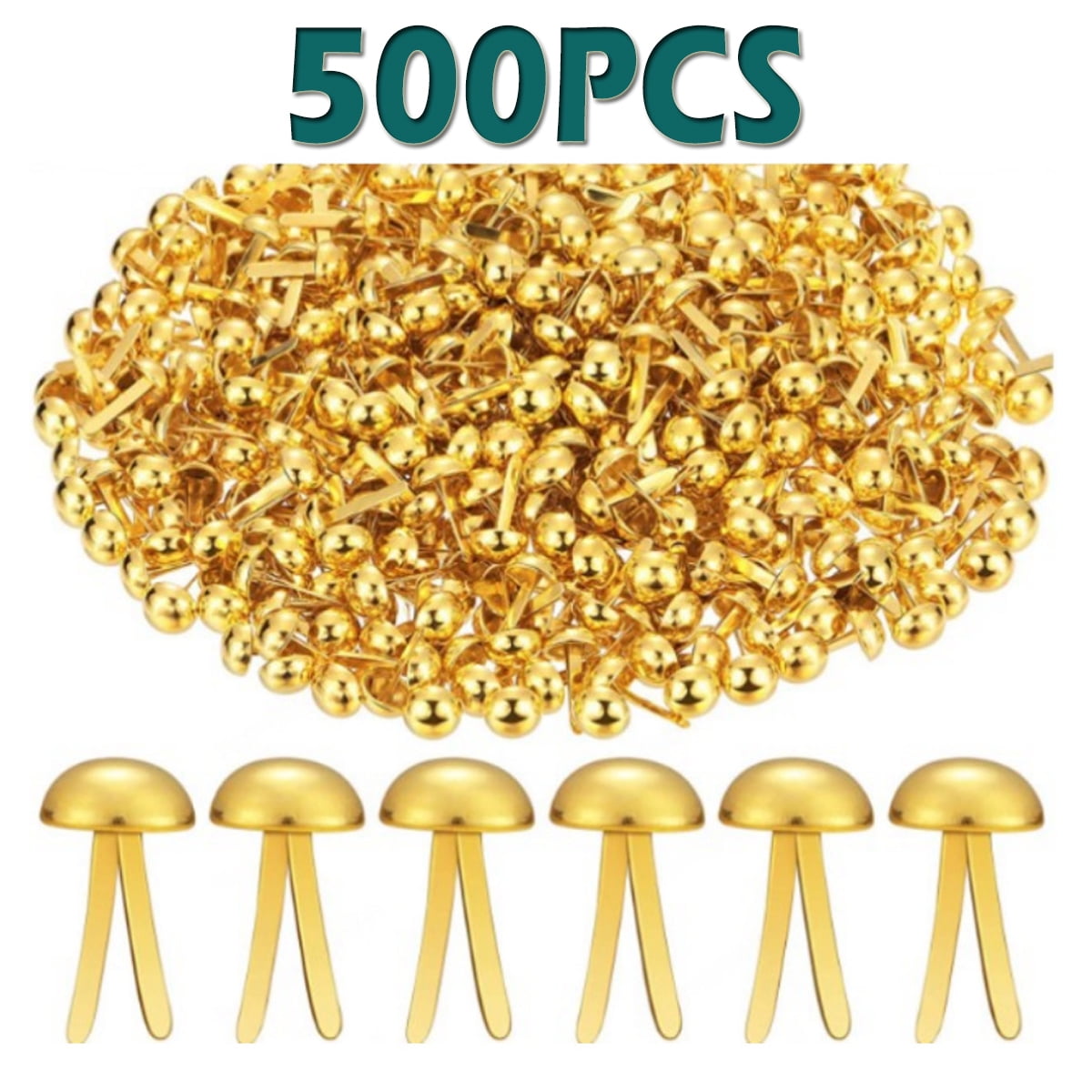 Paper Fasteners Brads for Paper Crafts Metal Brad Paper Fastener for