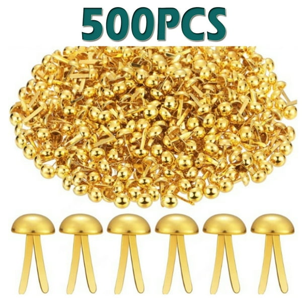 Paper Fasteners Brads for Paper Crafts Metal Brad Paper Fastener for