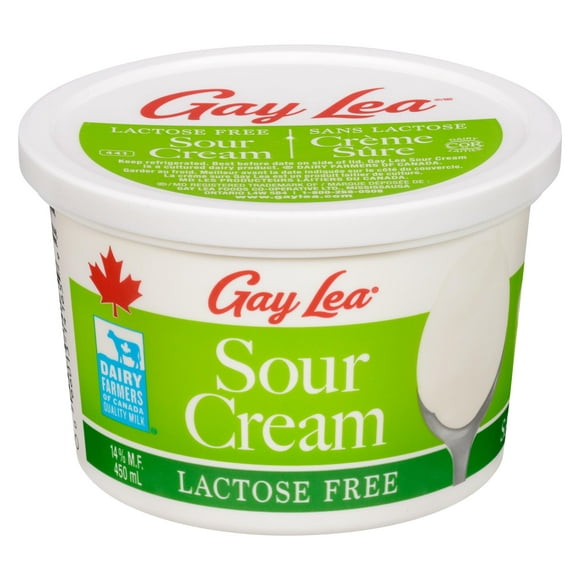 Crème sure sans lactose de Gay Lea Foods 450 ml