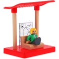 thumbnail image 1 of Juguete de pista de bloqueo de carretera, modelo de plataforma de estación de bricolaje, juguetes de coordinación mano-ojo para niños, madera para niños, 1 of 6