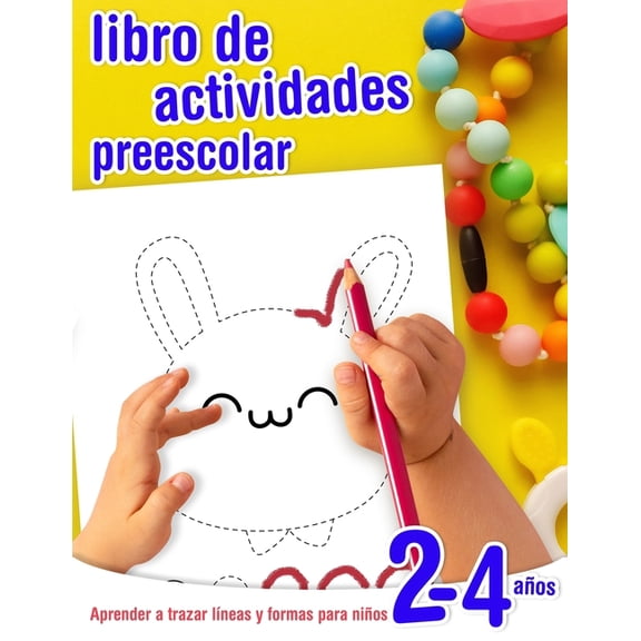 Grafomotricidad Aprender a trazar lÃneas y formas - libro de actividades preescolar para niños 2-4 años: Cuaderno de actividades infanti, (Paperback)