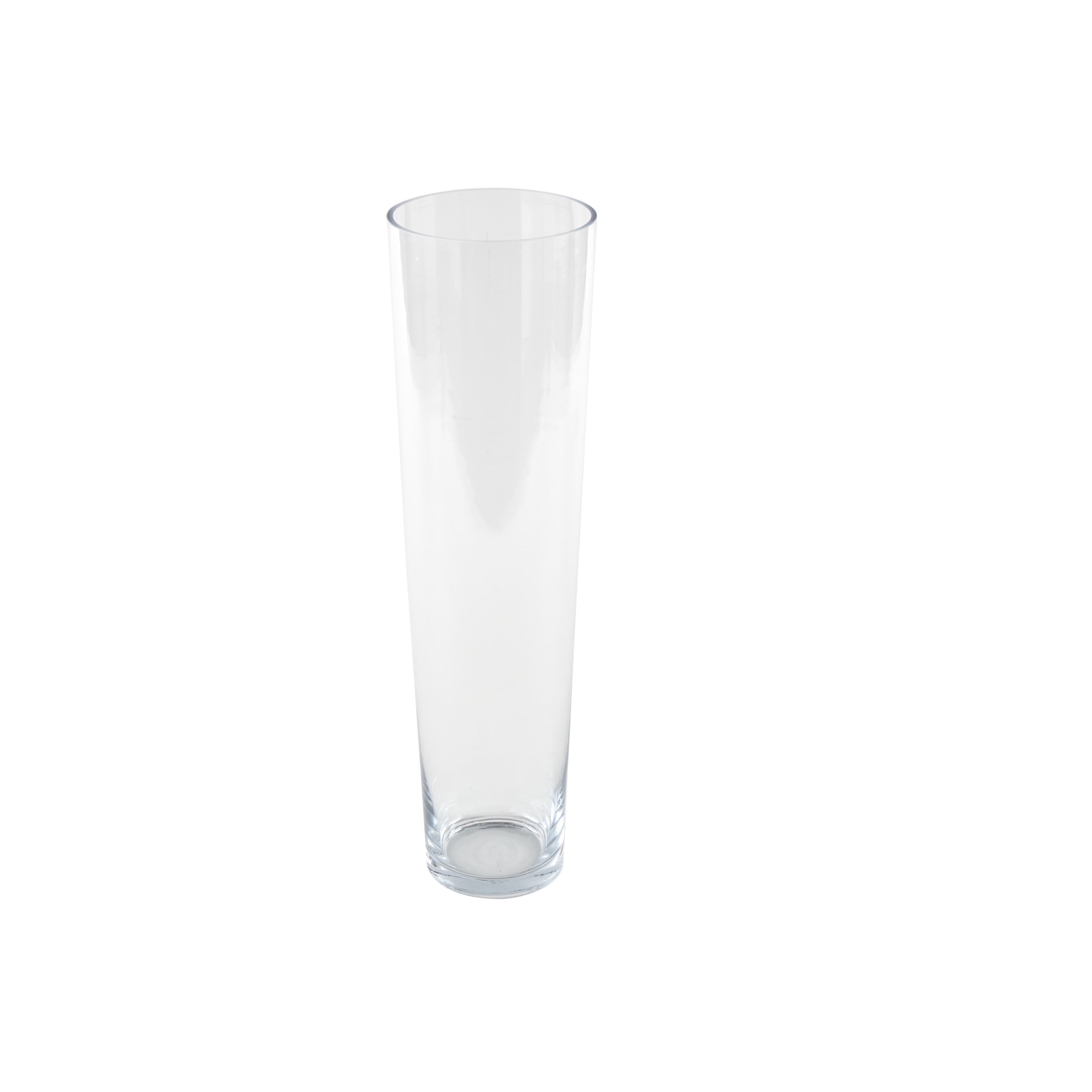 DecMode 24" Tall Glass Vase