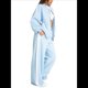 thumbnail image 1 of Conjunto de 2 Piezas para Mujer: Sudadera Informal de Larga con Cremallera y Pantalones Deportivos de Pierna Azul L, 1 of 10