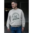 thumbnail image 2 of Introducing Happiness - Retro Laughing Emoji Men's Sweatshirt, 2 of 4