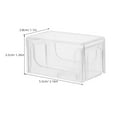 thumbnail image 2 of HONMEET 3pcs Accessory for Billiard Balls Pool Cue Chalk Box Transparent Durable Structure for Tournaments, 2 of 8