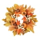 thumbnail image 1 of Anillos de vela de otoño, coronas, anillos de vela de otoño, centros de mesa, anillos de vela de hoja de arce de calabaza artificial para fiesta en, 1 of 8
