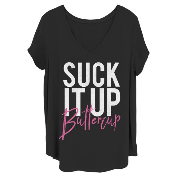 Women's Lost Gods Suck it Up Buttercup Graphic T-Shirt