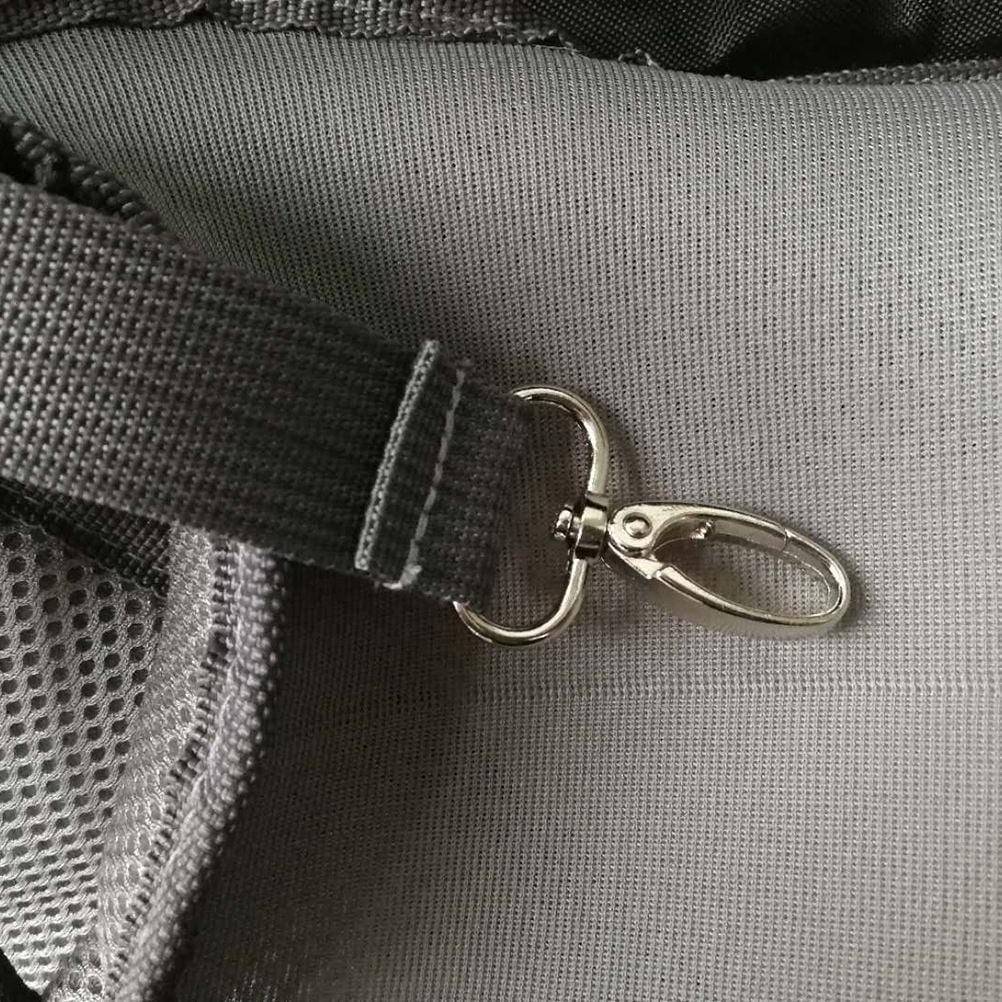 LIFKOME Black Pet Carrier Sling with Extendable Strap for Safe and Stable Trips