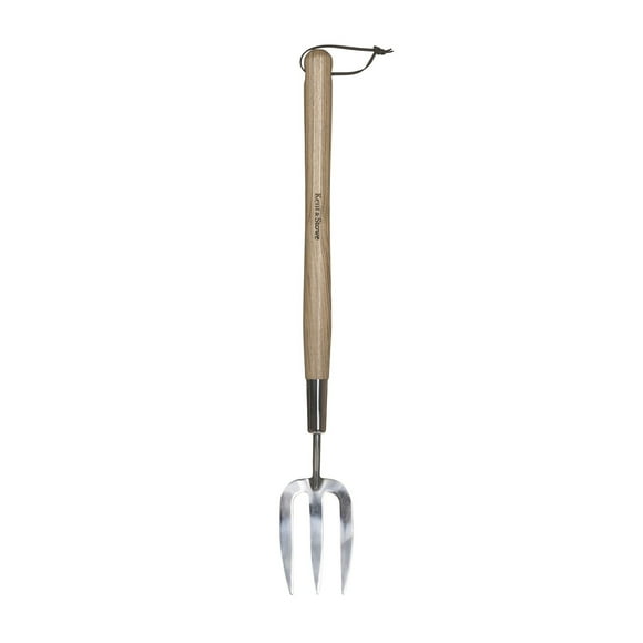 Stainless Steel Long Reach Garden Fork 23"
