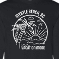 thumbnail image 4 of Inktastic Summer Vacation Mode Myrtle Beach South Carolina Long Sleeve T-Shirt, 4 of 5