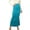 Light Blue, variant on Fnooota Womens Maxi Skirts, Summer Stretch High Waist A-Line Bodycon Skirts Long Skirts Wine Size S-2XL