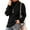 Black, variant on Turtleneck Tunics for Women Women's Turtle-Neck Solid Collor Recreational Pullover Knitting Sweater Long Sleeve Tops Midhigh Neck Cable Knit Pullover Long Sleeve Turtleneck Tops