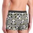 thumbnail image 3 of Fotbe Panda With Crown And Stars Men’s Total Support Pouch Boxer Briefs, X-Temp Cooling, Moisture-Wicking Underwear, Regular, Long-leg and Trunk-Large, 3 of 6