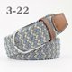 thumbnail image 1 of Mens Belts Birthday Gift Waist Belt Braid Classic Buckle Waistband Ajustable Mixed 3 Colors, 1 of 2