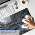 thumbnail image 4 of Wukong Mouse Pad No Skid Cool Rubber Mousepads for Table Desk Snow, Buildings, Stairs Desk Mouse Pad for Computer Desk Laptop Decoration (31.5x15.7in), 4 of 7
