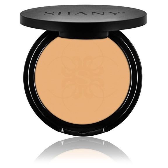 SHANY Dual Powder Foundation, Oil - Free, Talc Free, Wet/Dry - PURE BEIGE