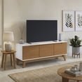 thumbnail image 1 of Rack TV 55" 136 cm Blanco/Canela 3 Puertas Kappesberg, 1 of 10