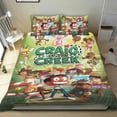 thumbnail image 1 of Craig del Arroyo Conjunto de sábanas temático, trío de piezas, cómodo y amigable con la piel, diseño único, regalo de decoración para el hogar para familiares, amigos y fans, 90 cm * 190 cm, 1 of 6