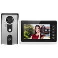 thumbnail image 4 of Timbre con vídeo, timbre con vídeo LCD de 7 pulgadas, portero impermeable, seguridad para el hogar, construido para durar Jadeshay A, 4 of 8