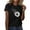 Black-A, variant on Womens T Shirts Cute Sunflower Graphic Tees Crewneck Short Sleeve Summer Tops Casual Loose Cotton Tshirts