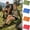 4Pcs Portable Inflatable Cushion Under $5 a1, variant on Yannianjz Portable Inflatable Seat Cushion, Waterproof Self Inflating Sitting Pad, Lightweight Outdoor Mat for Camping, Hiking, Picnic, Travel